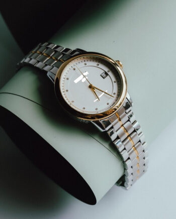Analog Rose Gold Dial and Band Women's Stainless Steel Watch