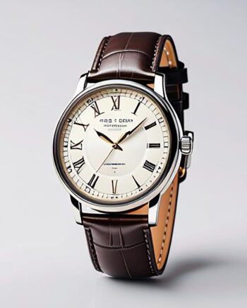 Classic Brown Leather Watch