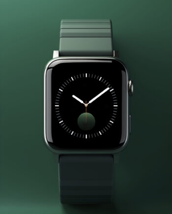 Dark Green Smart Fitness Watch