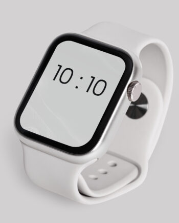 Minimal White Smartwatch